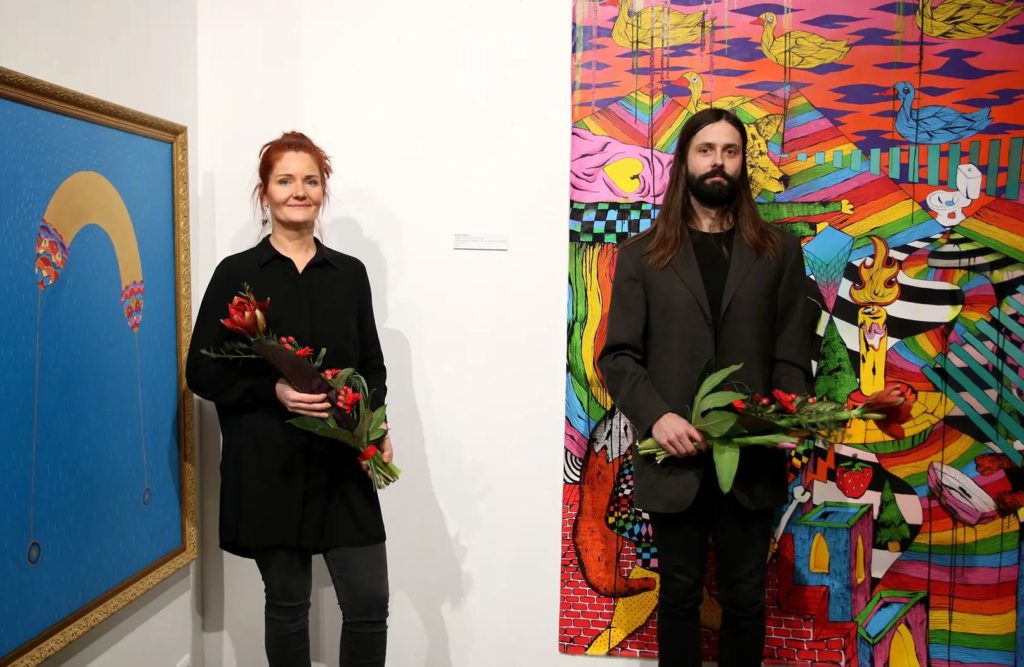 В Пярну открылась совместная выставка Пусы и Робина Ныгисто. Автор фото: Marie Virta